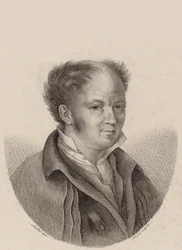 Säveltäjä Gottfried Weberin muotokuva 1779-1839, noin 1820.