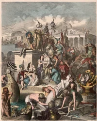 Antiikin Rooma: vandaalien suorittama Rooman ryöstö 2. kesäkuuta 455, 1866