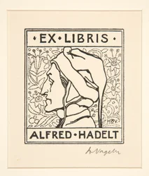 Kirjakilpi: Alfred Hadelt