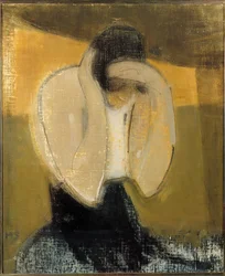Mustalainen nainen, 1919.