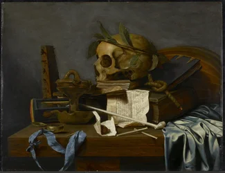 Asetelma (Vanitas), n.1637