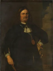 Adriaen Banckertin muotokuva, noin 1648-1670 (öljy kankaalle).