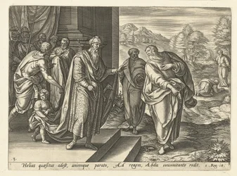 Elia puhuu toisen kerran kuningas Ahabin kanssa History of Eliah (sarjan nimi)