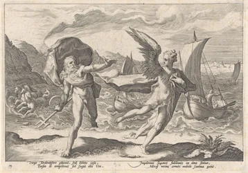 Coronis muuttuu variksi Metamorphoses of Ovid (sarjan nimi)