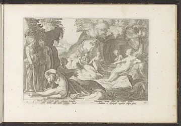 Diana saa selville Calliston raskauden Ovid