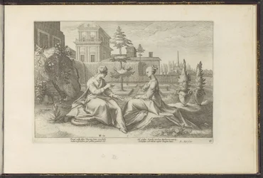 Juno lähestyy Semeleä Beroen varjossa Ovid