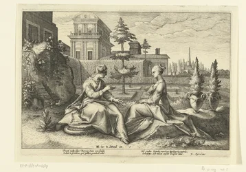 Juno lähestyy Semeleä Beroen varjossa Ovid