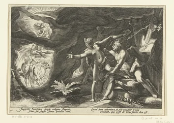 Jupiter hyökkää Ion kimppuun Ovid