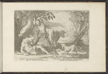 Mercurius doodt Argus Ovid