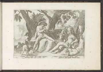Mercury soittaa huilua Argusille Ovid