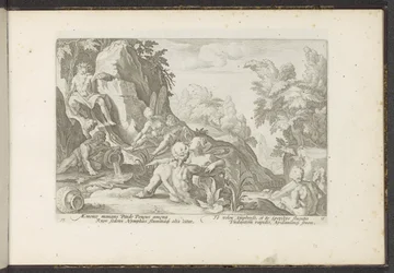 Peneuksen vieraillessa muut jokijumalat Ovid