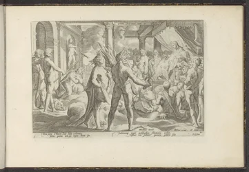 Phaëton in het paleis van Helios Ovidian meta. Lib. II (otsikko esineessä) Ovid