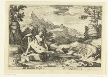 Salmacis ja Hermaphroditus Ovid