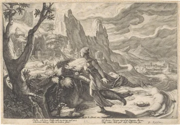 Tämä pakenee leijonaa Metamorphoses of Ovid (sarjan nimi)