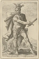 Mucius Scaevola, sarjan ”Roomalaiset sankarit” 3. sivu