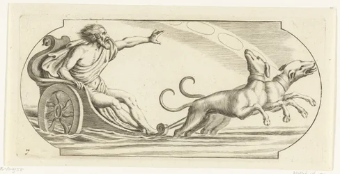 Marssi vaunuissa Nouveau Livre des Dieux et Deeßes De la Marine Bouckje of Sea Gods and Goddess (sarjan nimi)