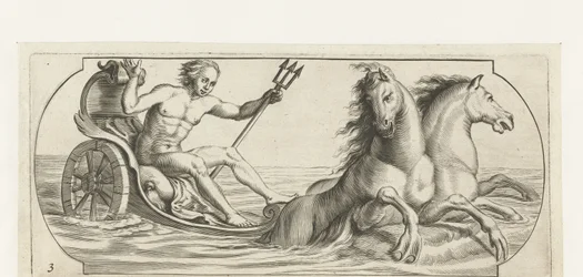 Neptunus vaunuissa Nouveau Livre des Dieux et Deeßes De la Marine Bouckje of Sea Gods and Goddess (sarjan nimi)