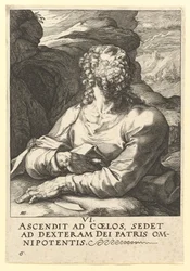 Pyhä Bartolomeus, Kristuksesta, Apostoleista ja Pyhästä Paavalista uskontunnustuksen kanssa, n. 1589.