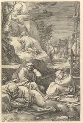 Agony in the Garden, Kristuksen kärsimys, 1597.