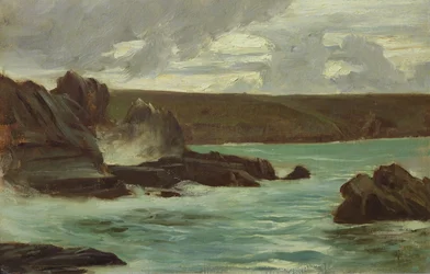 Kiviä Bretagnessa, 1866