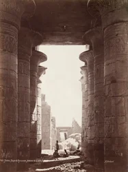 Thebes, Ramesseumin temppeli, Hypostyle Hallin sisustus