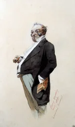Kirjailijan muotokuva Monsieur Prud