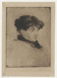 Portret van Eva Gonzalèsfinnish