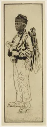 Le ramoneur (Nopeutaja), n. 1890 (etsaus ja kuivakärki)