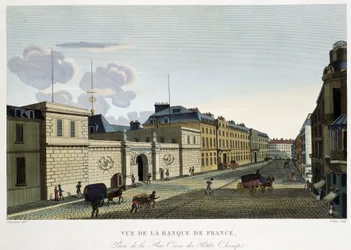 Näkymä Banque de Francelle - Courvoisier