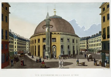 Halle au Blé -rakennuksen ulkopuoli - Courvoisier