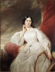 Muotokuva Maria Garciasta nimeltä Malibran, Desdemonan roolissa (öljy kankaalle
