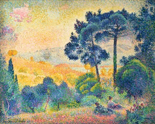 Provencen maisema, 1898