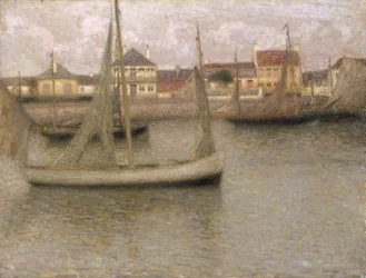 "Boats, Heyst", 1900.