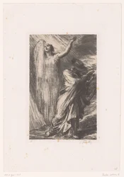 Wotan kutsuu maan jumalattaren Erdan Siegfried. Laki III. Evocation d