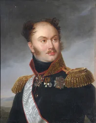 Muotokuva kreivi Mihail Fjodorovitš Orlovista 1788-1842, noin 1818