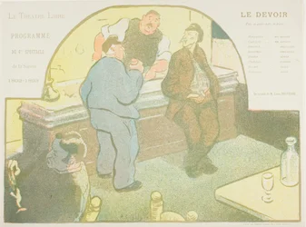 Neljäs esitys: Le Devoir, Le Théatre Libre -teatterille.