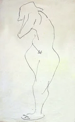 Sophie Nude kääntyy pois