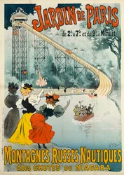 Pariisin puutarha - Vuoristorata, 1895.