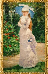 Mme. Valtesse de la Bigne (öljy kankaalle)