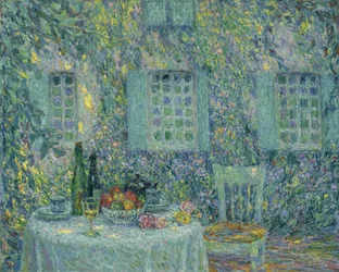 Pöytä. Aurinko lehdillä, Gerberoy, 1917