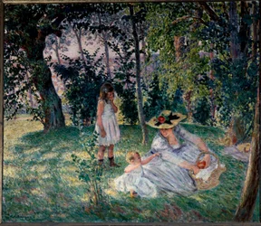 Välipala ruohikolla, 1900-luku, Angers, taidemuseo