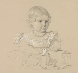 Lapsen muotokuva, 1800-luku.