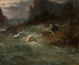 Orfeuksen kuolema, n. 1870