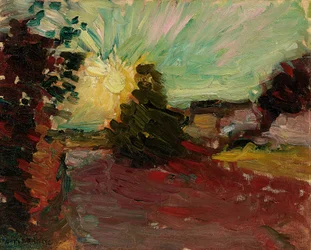 Auringonlasku Korsikalla