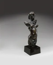 Life - Torso ja pää, suunniteltu 1906, Valsuani valoi tämän version 1951 (pronssi, ruskea patina).