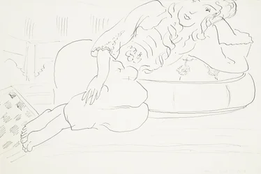 Odalisque-ruutukuvio, tyyny