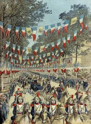 Arrivee a Nice du Tsarevitch Georges Alexandrovitch Romanov en 1896 (Kaiverrus) (kaiverrus)