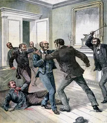 Hyökkäys Seinen prefektuurin toimistoon, Pariisiin, 1892