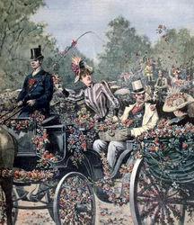 Battle of Flowers -paraati, 1891