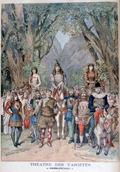 Chilperic, Theatre of Varieties, 1895